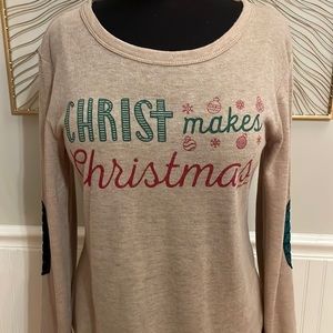 Nwt Southern Grave Christmas Top - Ladies Size Small/Medium